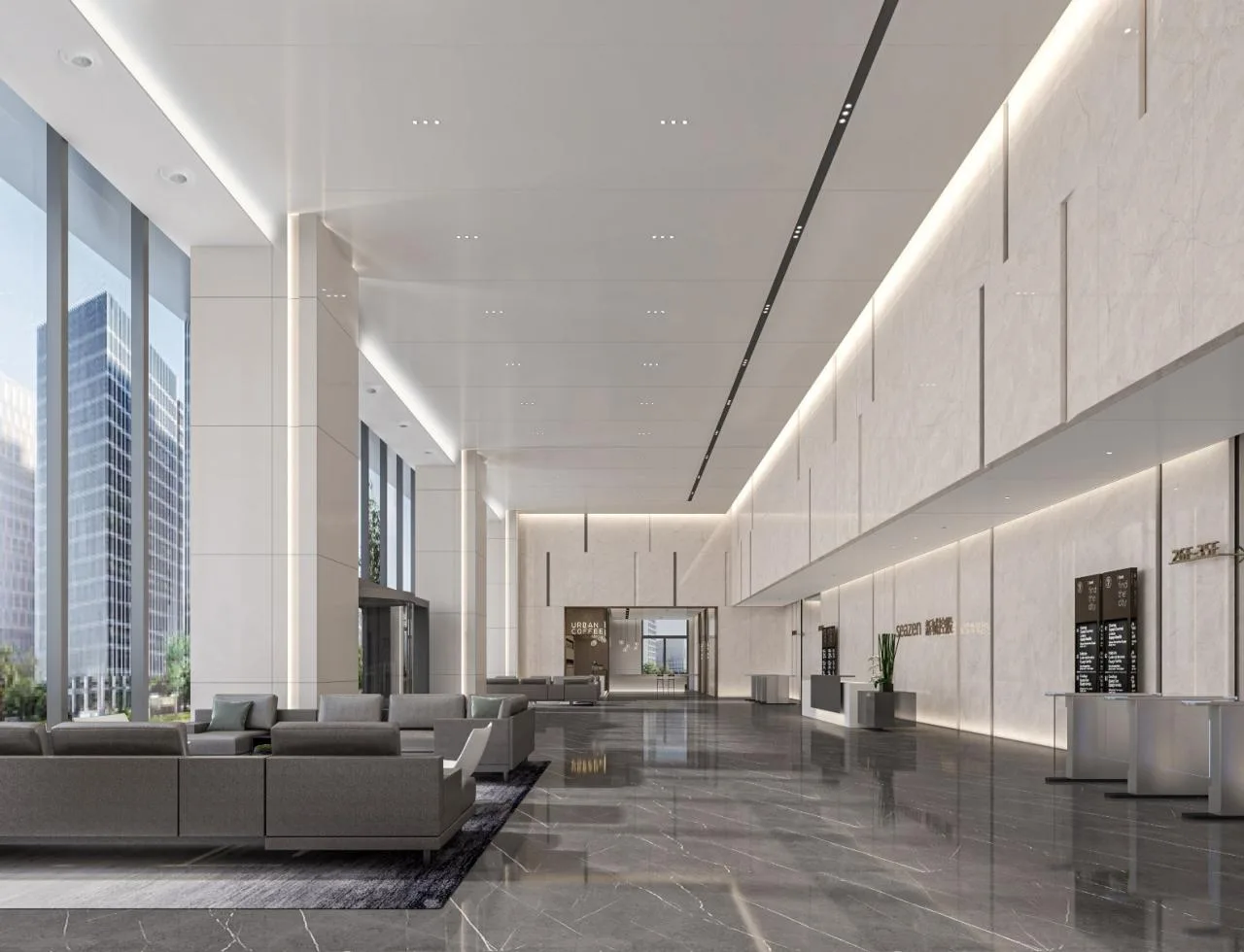 BIM Architecture | High Speed Rail New City Business New Landmark · Xinguang Building/Jianhe Architecture