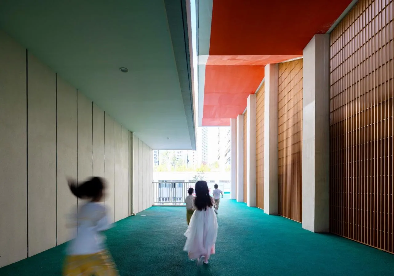 BIM architecture | This may be the ceiling of a small town kindergarten: Shaanxi Ankang High tech Fifth Kindergarten/UUA Architectural Firm