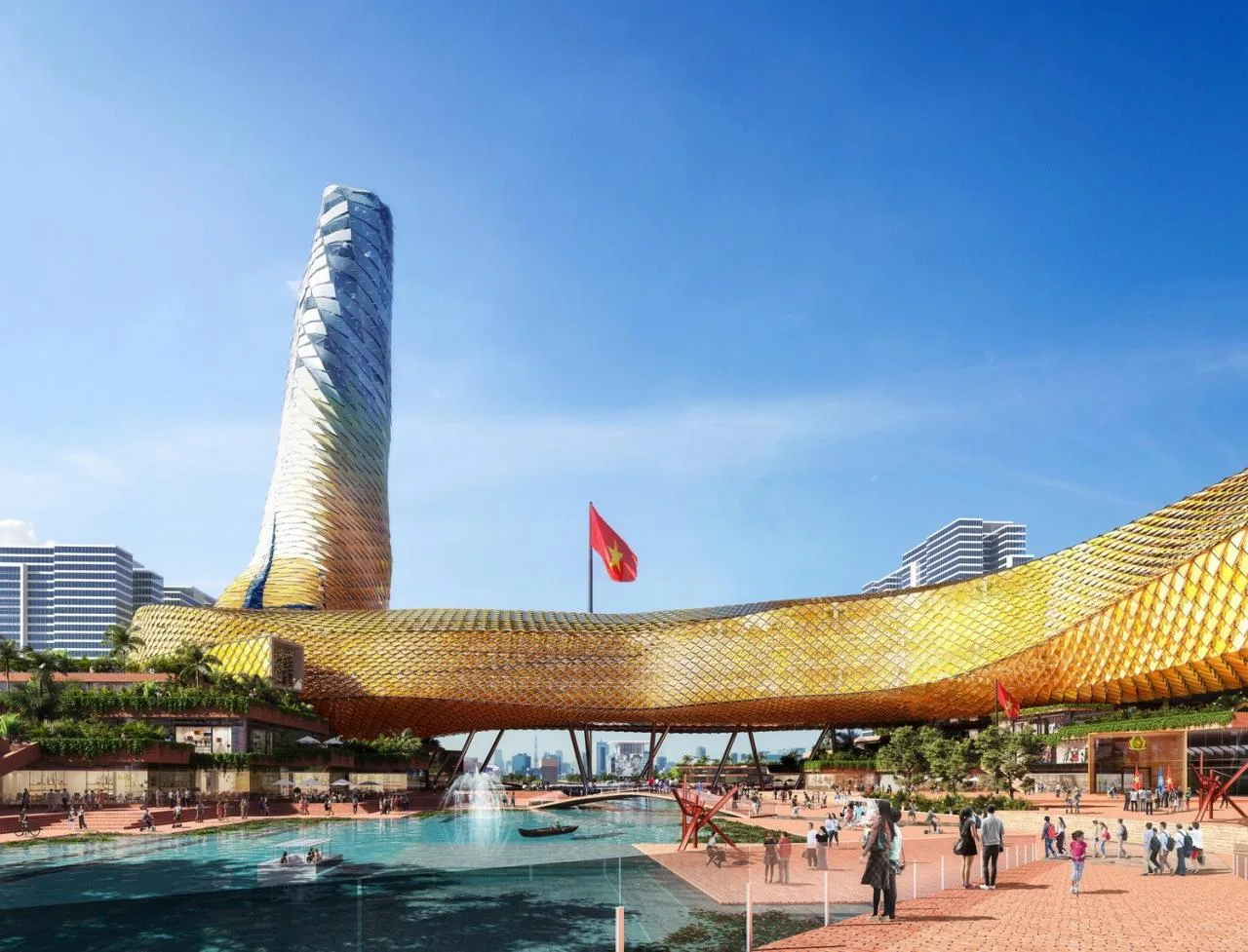 BIM Architecture | Longest Building, Hanoi Dragon Tower Proposal Announced/Dewan Architects+Engineers