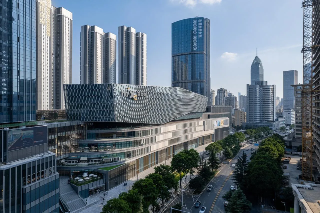 BIM Architecture | Wuhan MixC: "Crown of Crystals", "MixC of Light"/GD Grand View International