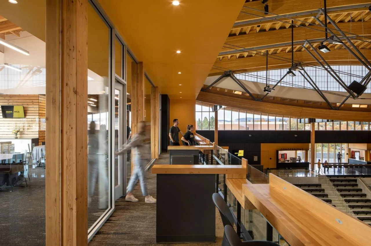 BIM Architecture | University of Idaho Central Credit Union Gymnasium/Opsis Architecture