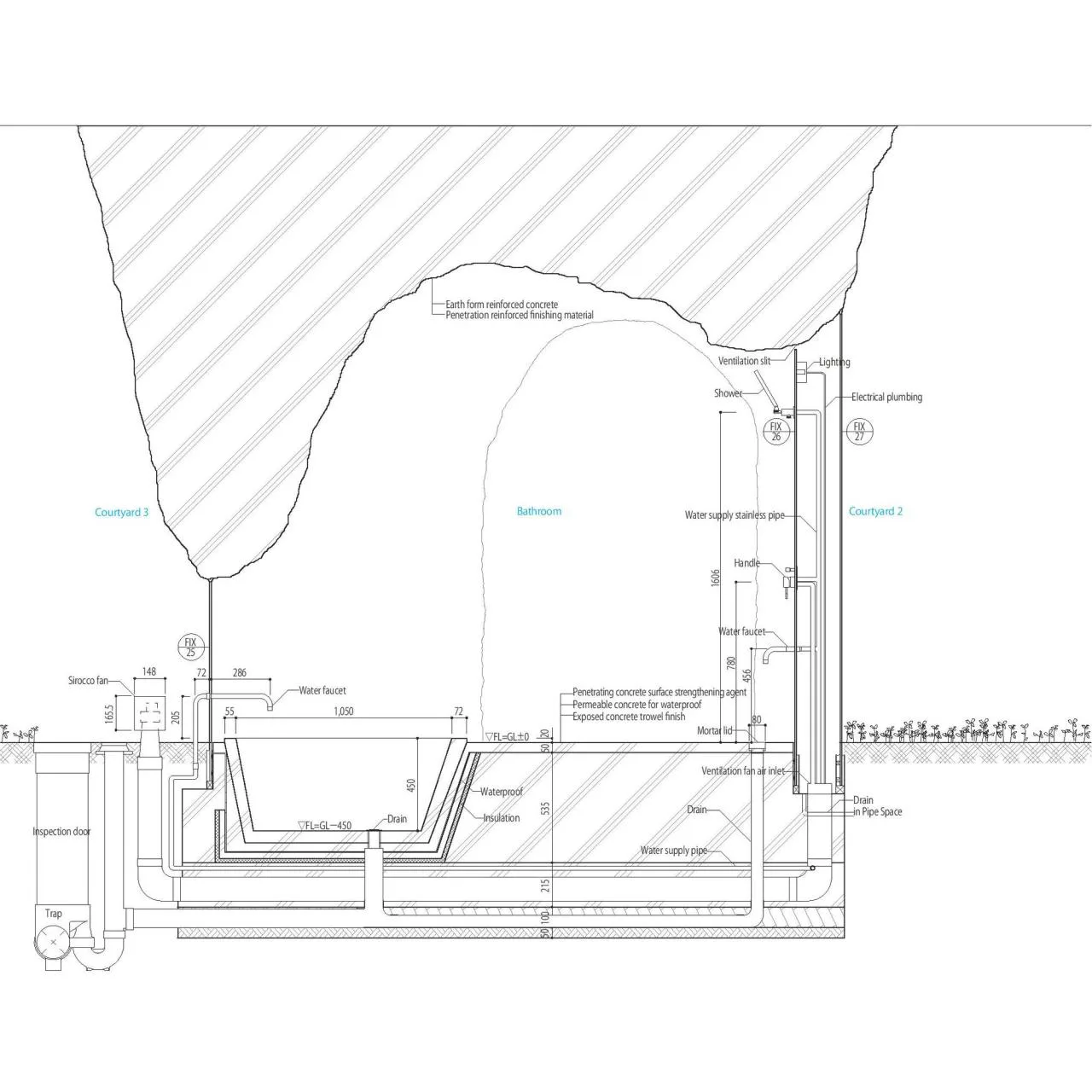 BIM Architecture | Maison Owl for Residential and Restaurant/Shunya Ishigami Architectural Firm