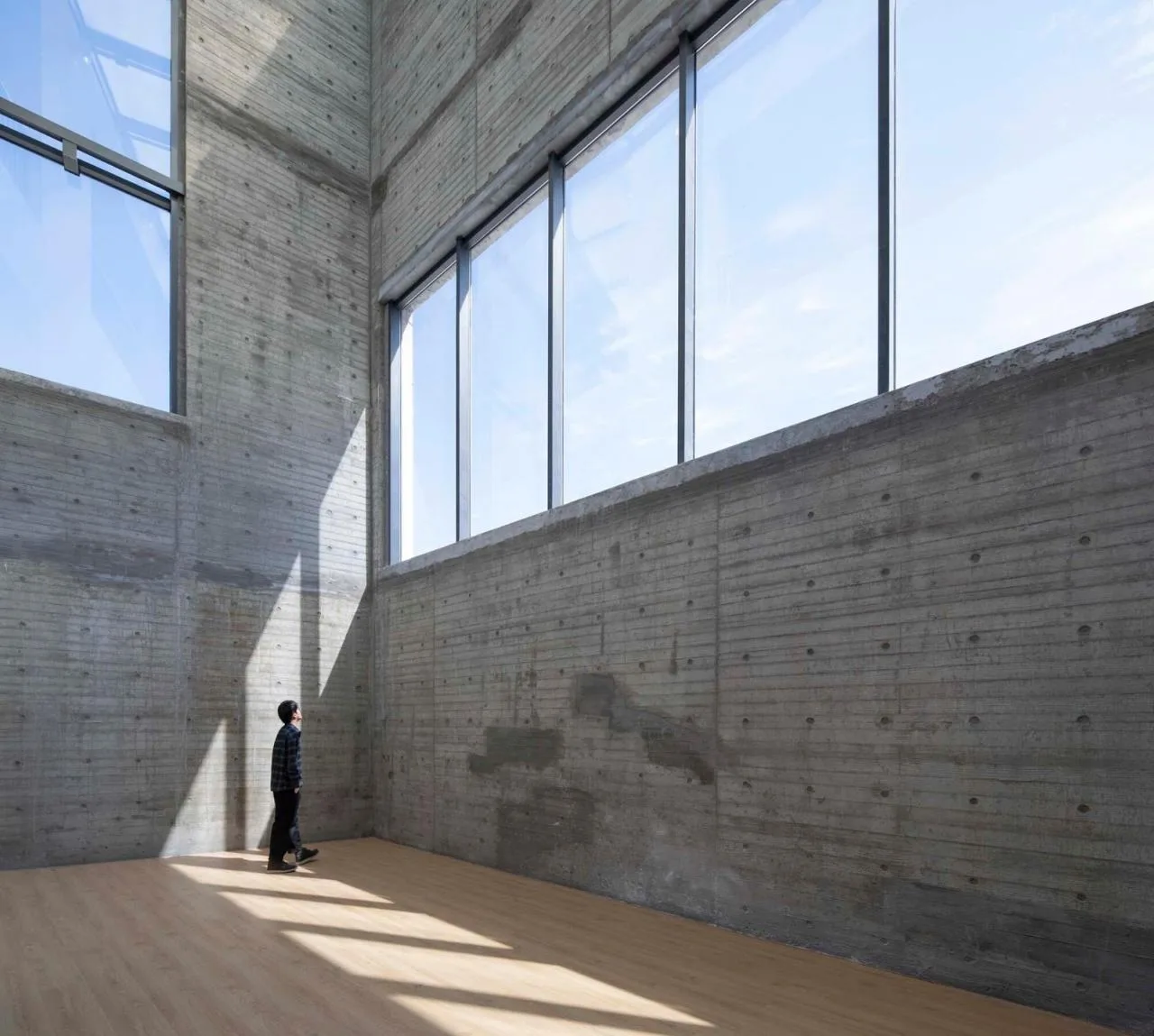 BIM Architecture | Youlan Middle School Graphic Art Comprehensive Building/WAU Architecture Firm