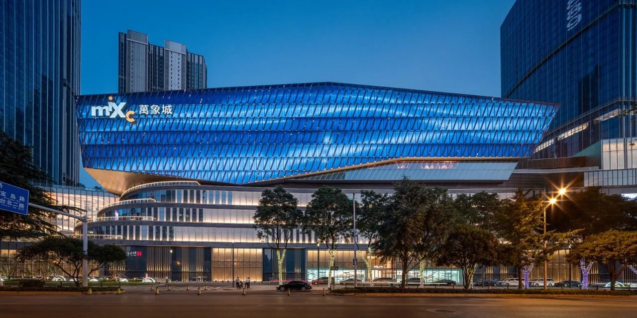 BIM Architecture | Wuhan MixC: "Crown of Crystals", "MixC of Light"/GD Grand View International
