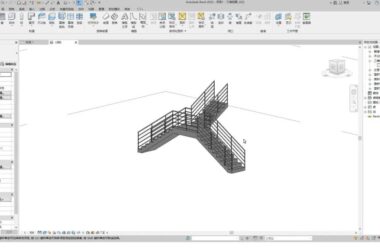 BIM Techniques: How to Draw Y-Shaped Stairs in Revit Using N Drawing Methods-BIM WORLD