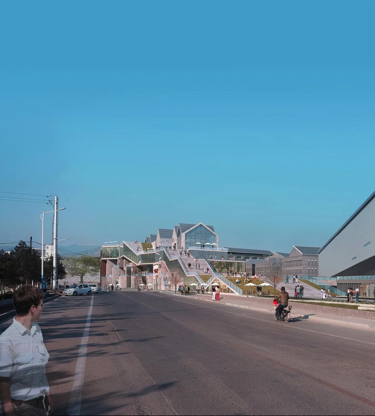 BIM Architecture | Classical Fish - Qinshui Xinghe Commercial Belt/Wide Architecture& Beijing Urban Construction Design and Development Group