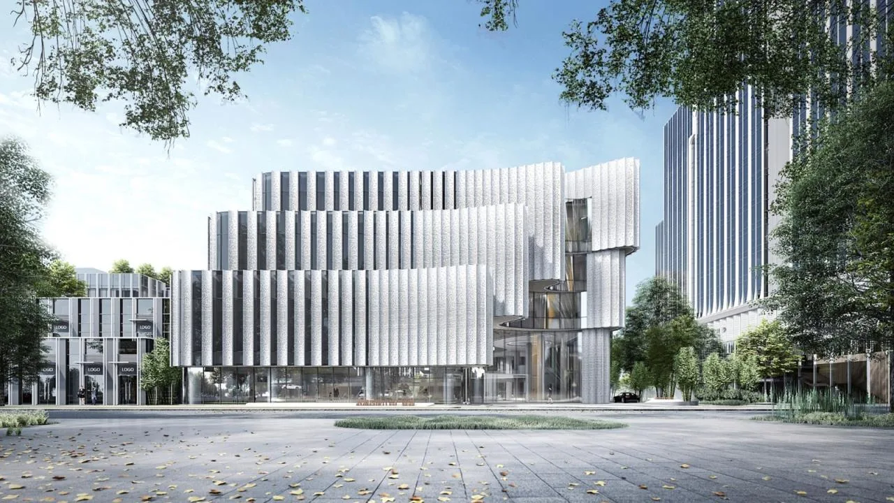 BIM Architecture | Modern Ecological Composite Urban Complex/UA You'an Design