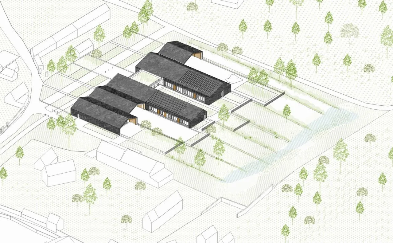BIM Architecture | Les Coteaux Fleuris School/HEMAA Architects+Hester Oyon