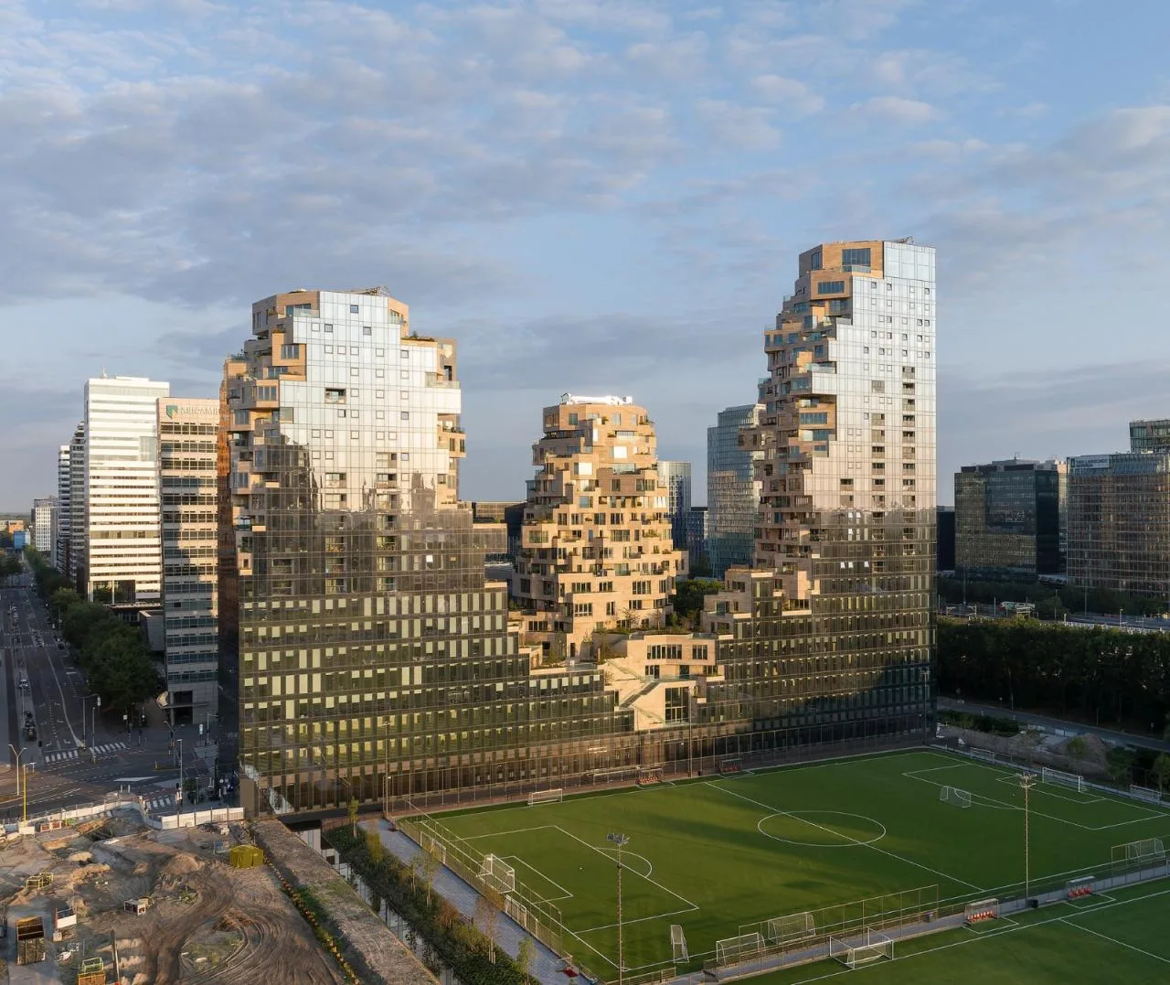 BIM Architecture | 'Valley' Tower Complex/MVRDV