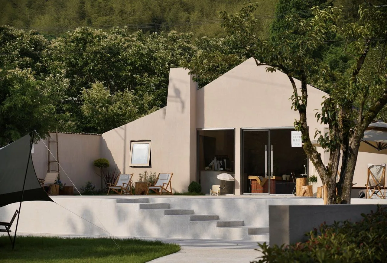 BIM Architecture | Xiaohangkeng Camping Site Coffee Shop/Somewhat Designed