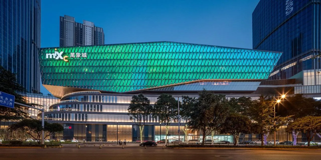 BIM Architecture | Wuhan MixC: "Crown of Crystals", "MixC of Light"/GD Grand View International