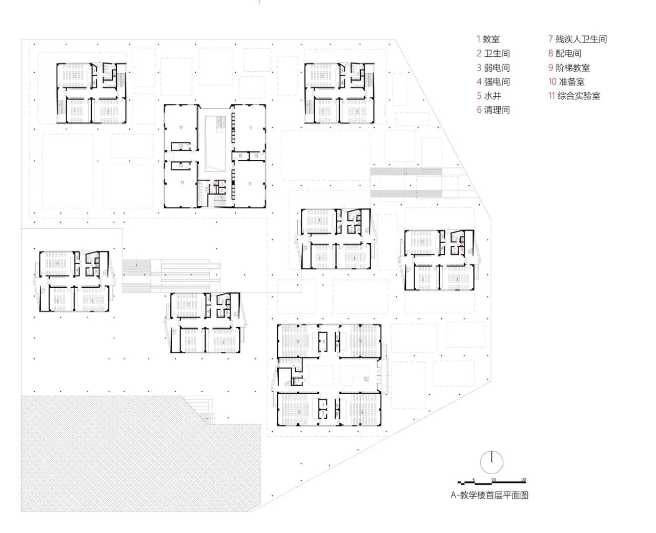 BIM Architecture | Shantou Preschool Vocational Education School/Timber Design