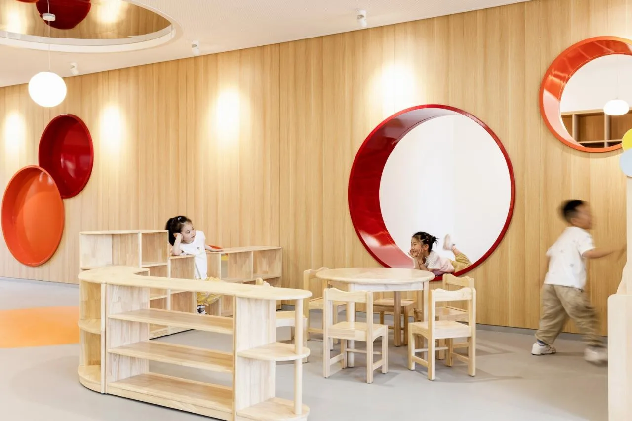 BIM architecture | This may be the ceiling of a small town kindergarten: Shaanxi Ankang High tech Fifth Kindergarten/UUA Architectural Firm