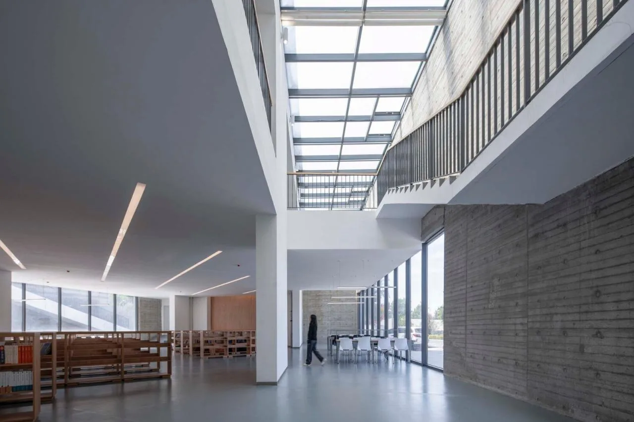 BIM Architecture | Youlan Middle School Graphic Art Comprehensive Building/WAU Architecture Firm