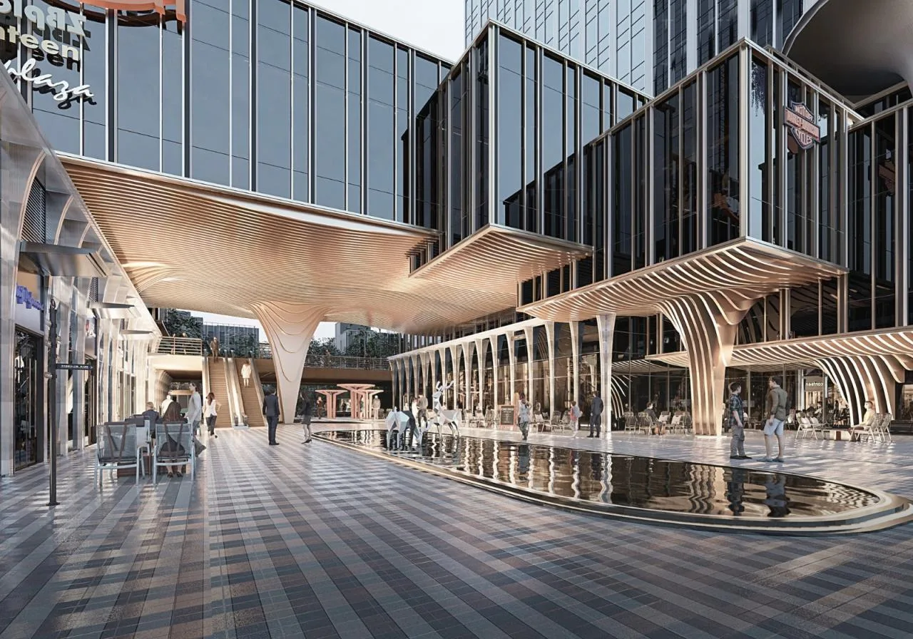 BIM Architecture | Modern Ecological Composite Urban Complex/UA You'an Design