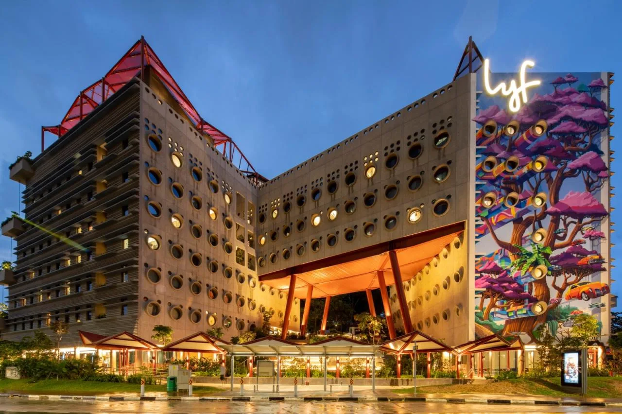 BIM Architecture | Lyf Weiyi Technology City Shared Apartments/WOHA