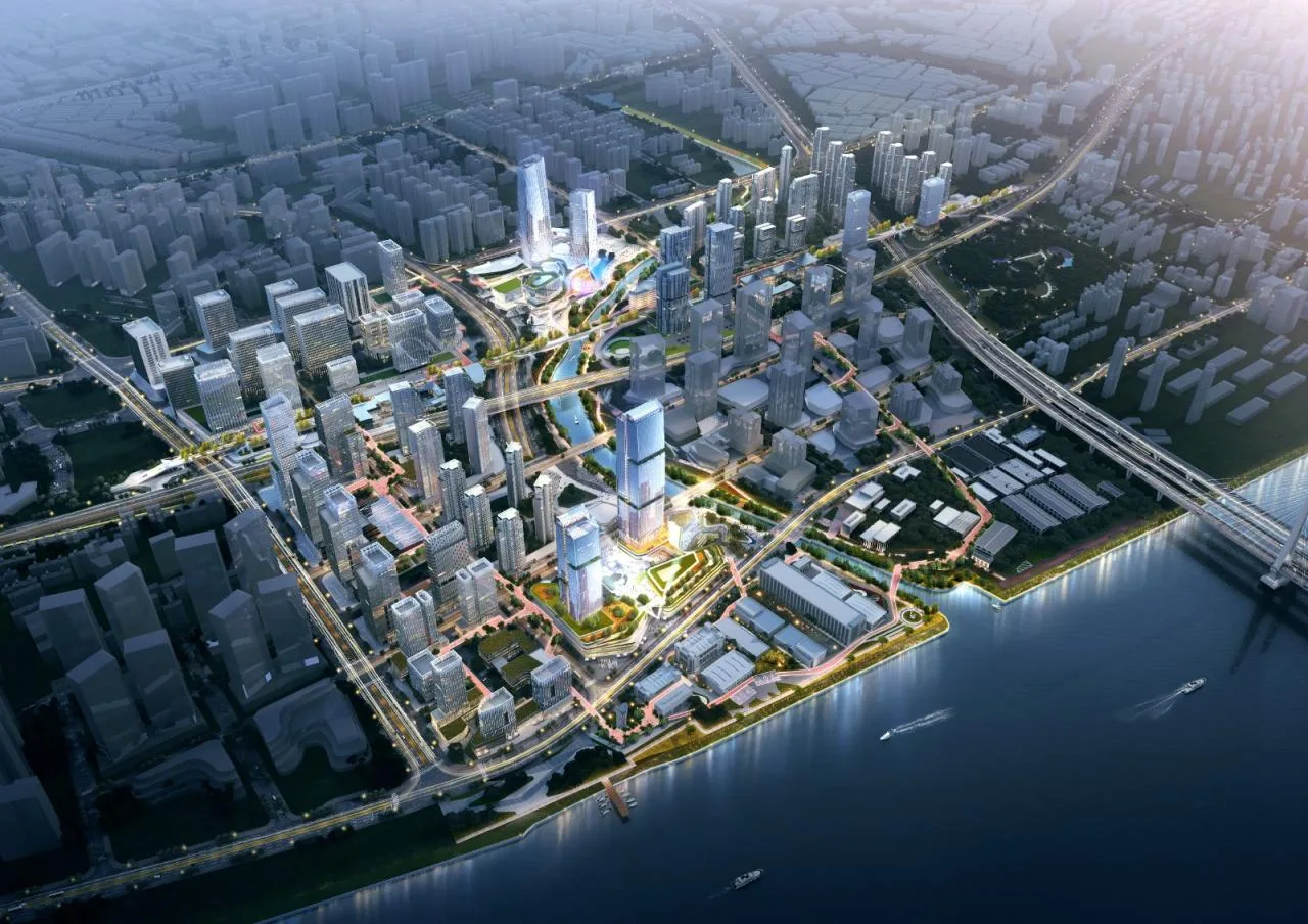 BIM Architecture | Guangzhou Haizhu Innovation Bay Gateway Hub Urban Design and Core Block Architectural Concept Design/Lin Tongyan International China