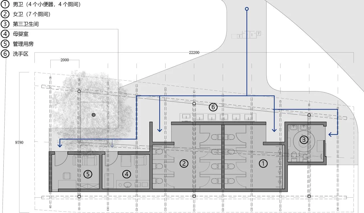 BIM Architecture | Toilet Revolution: A Key Little Thing/Starry Architecture Studio