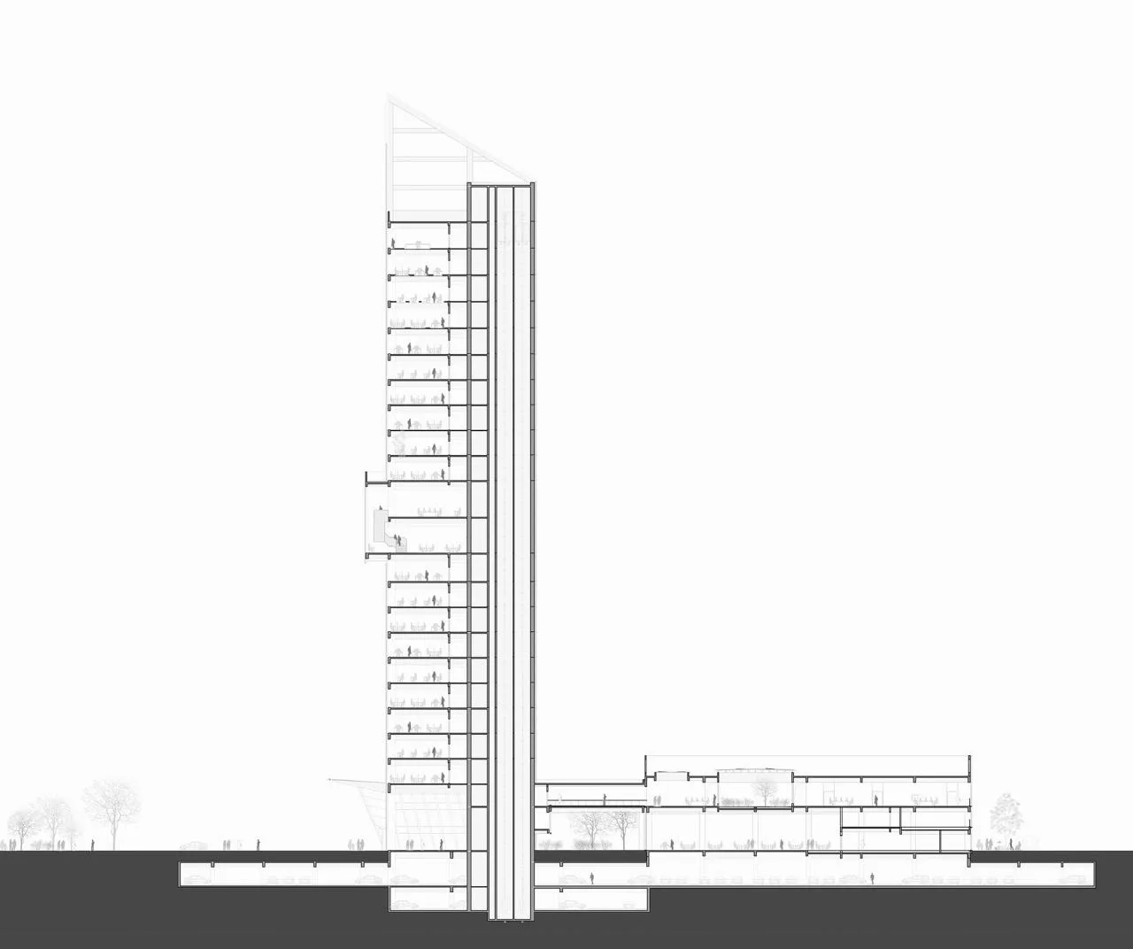 BIM Architecture | Giant Stone Technology Building/Qicheng Design