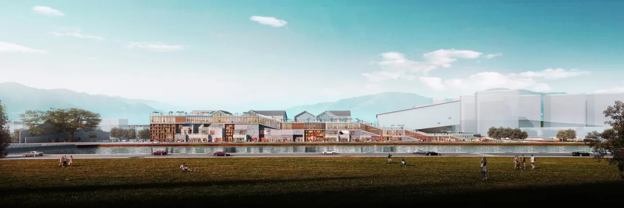 BIM Architecture | Classical Fish - Qinshui Xinghe Commercial Belt/Wide Architecture& Beijing Urban Construction Design and Development Group