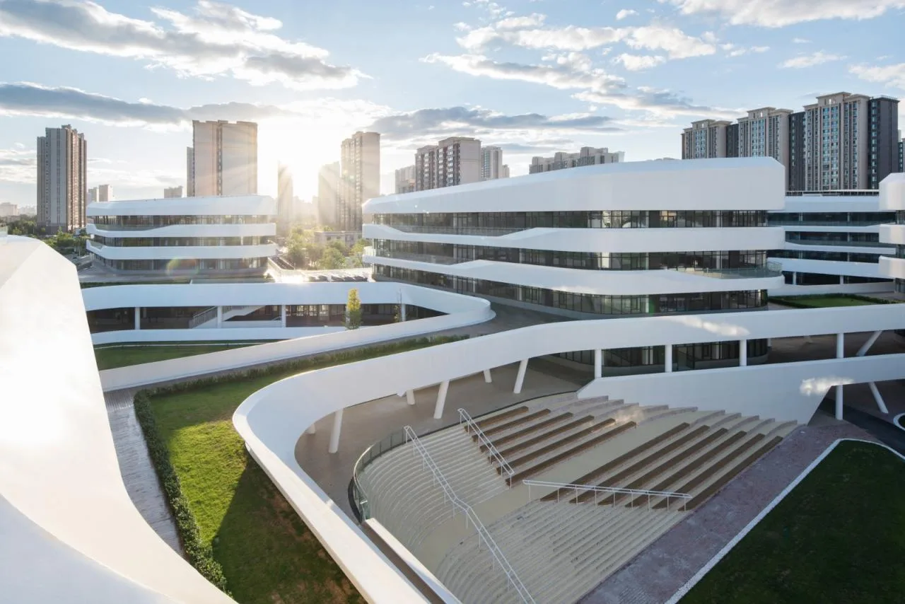BIM Architecture | Tsinghua University Affiliated Middle School Guanghua School/Beijing Institute of Architectural Design and Research