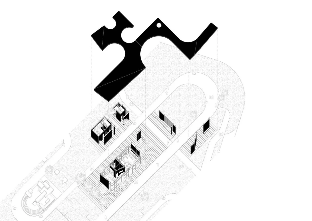 BIM Architecture | Cloud Garden Tourist Service Architecture/One Tree Architecture Studio