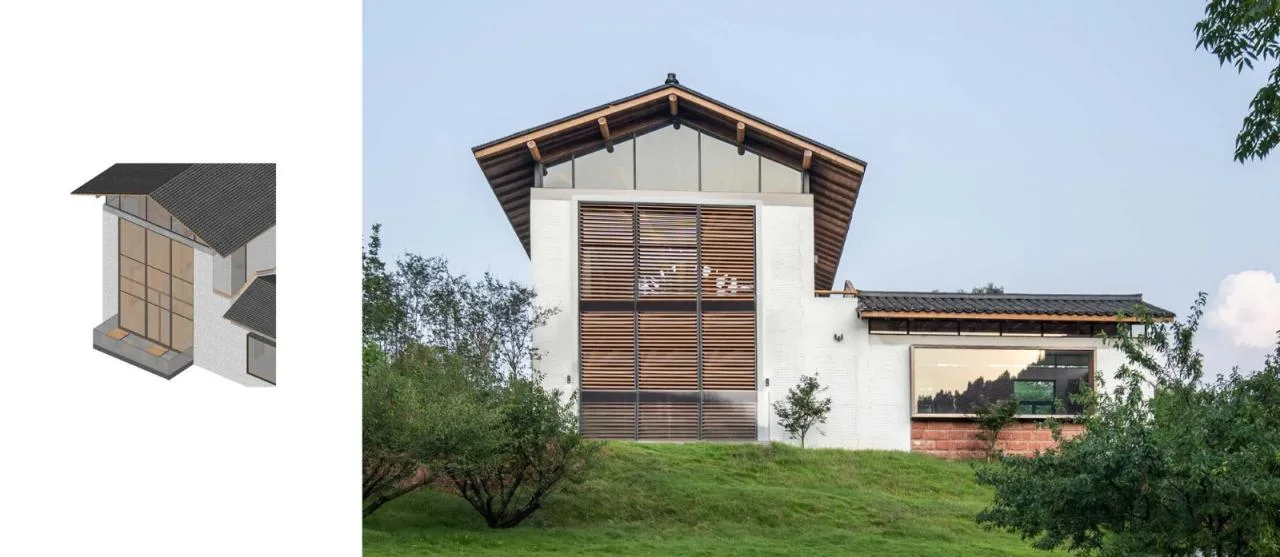 BIM Architecture | Anshi Rural Bookstore/Fengmao Architecture