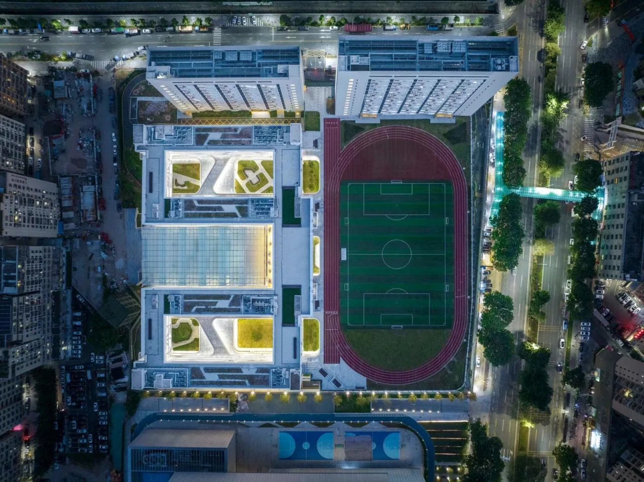 BIM Architecture | Shenzhen Hongshan Middle School/Huayang International Design