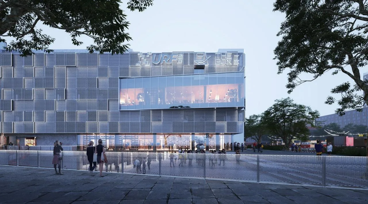 BIM Architecture | Youth Power Center: A young force is about to strike, Beijing! /The box faces outward