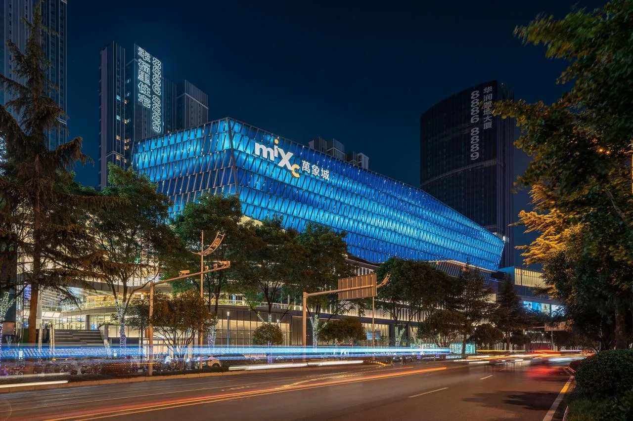 BIM Architecture | Wuhan MixC: "Crown of Crystals", "MixC of Light"/GD Grand View International