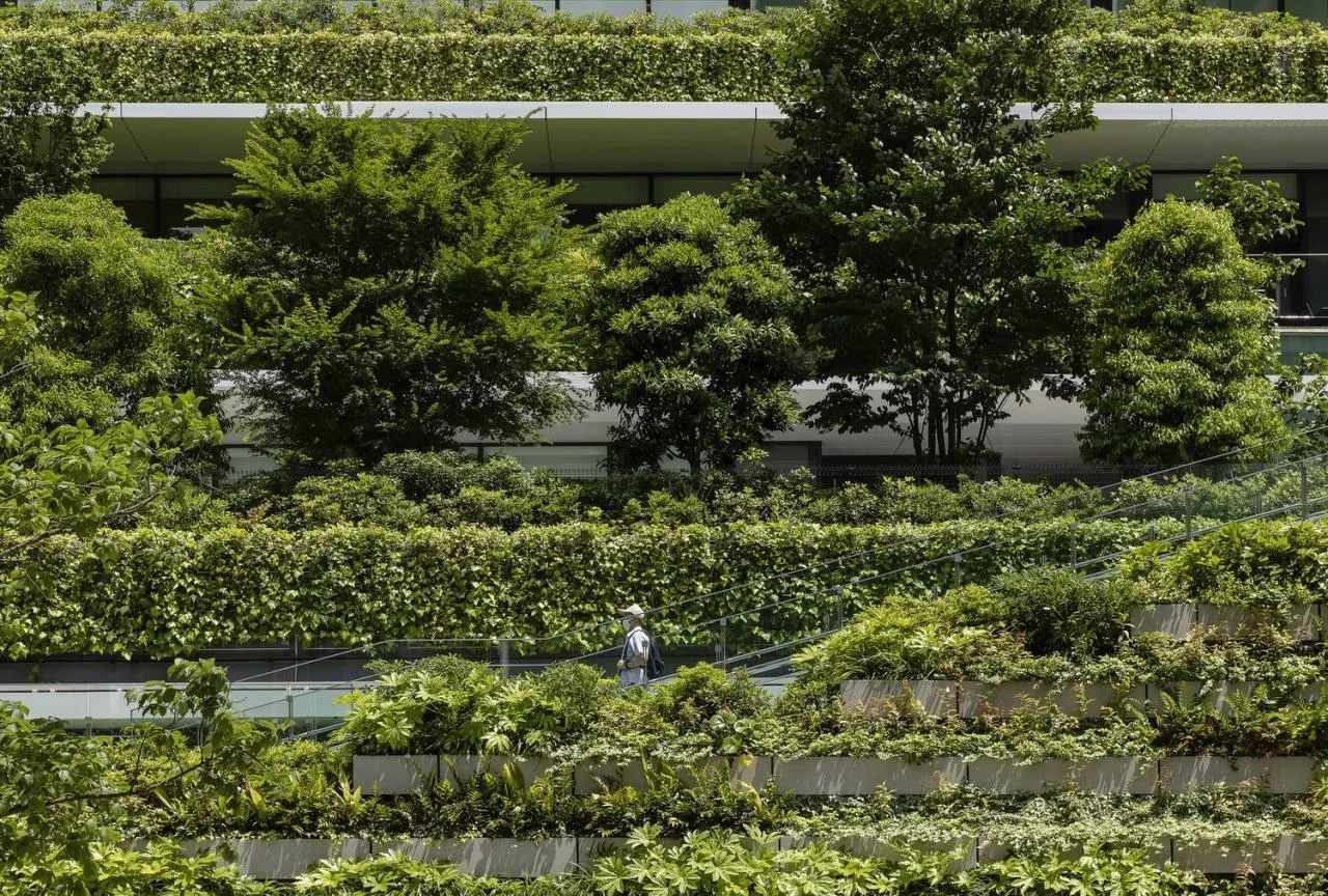 BIM Architecture | Tokyo's tallest district, Tiger Gate Hill/ingenhoven architects