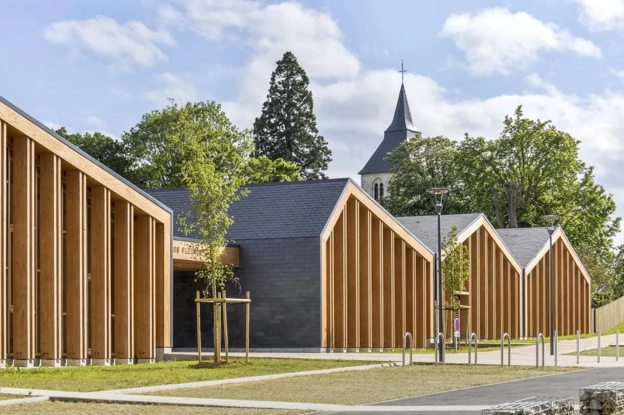 BIM Architecture | Les Coteaux Fleuris School/HEMAA Architects+Hester Oyon