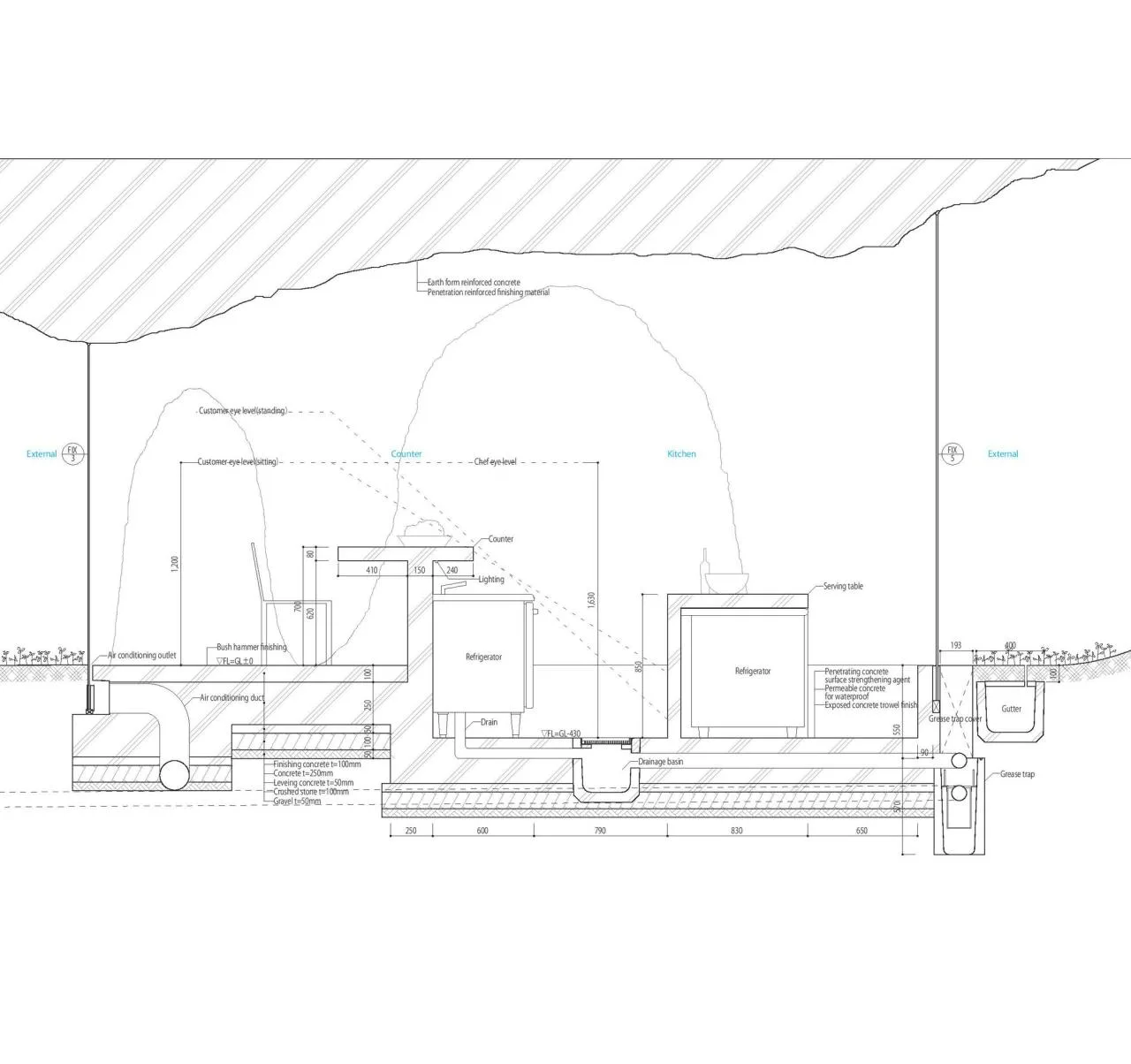 BIM Architecture | Maison Owl for Residential and Restaurant/Shunya Ishigami Architectural Firm