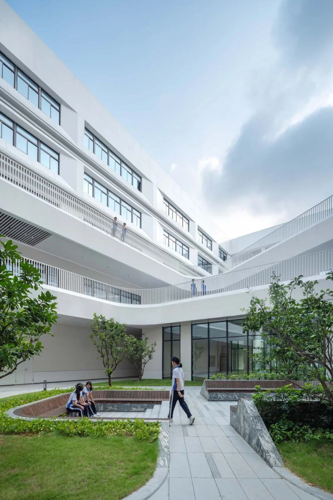 BIM Architecture | Shenzhen Hongshan Middle School/Huayang International Design