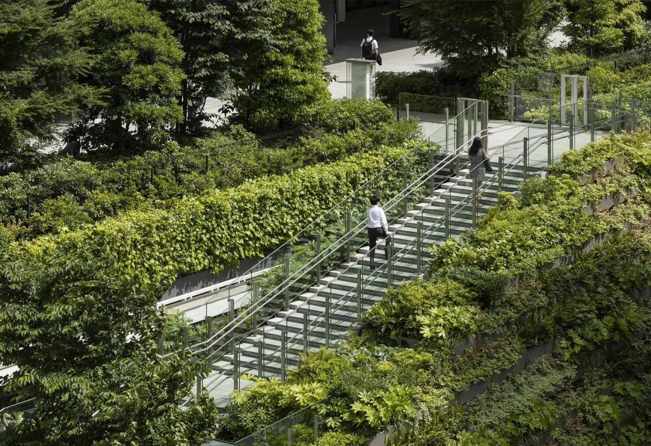 BIM Architecture | Tokyo's tallest district, Tiger Gate Hill/ingenhoven architects