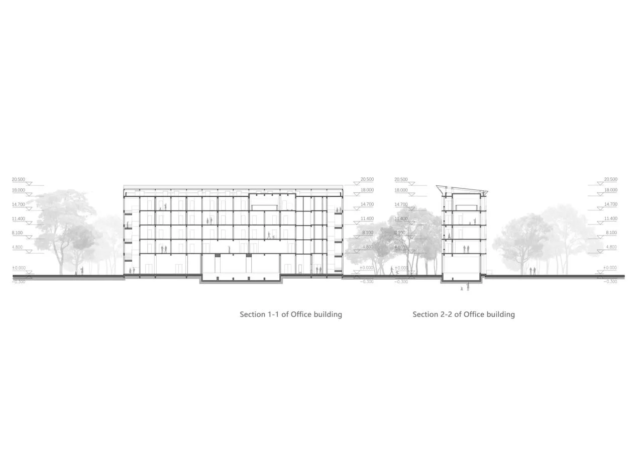 BIM Architecture | Zhengzhou Airport Eighth Resettlement Area Supporting Middle School and Zhengzhou No. 130 Middle School/Shanghai Lianchuang Design Group