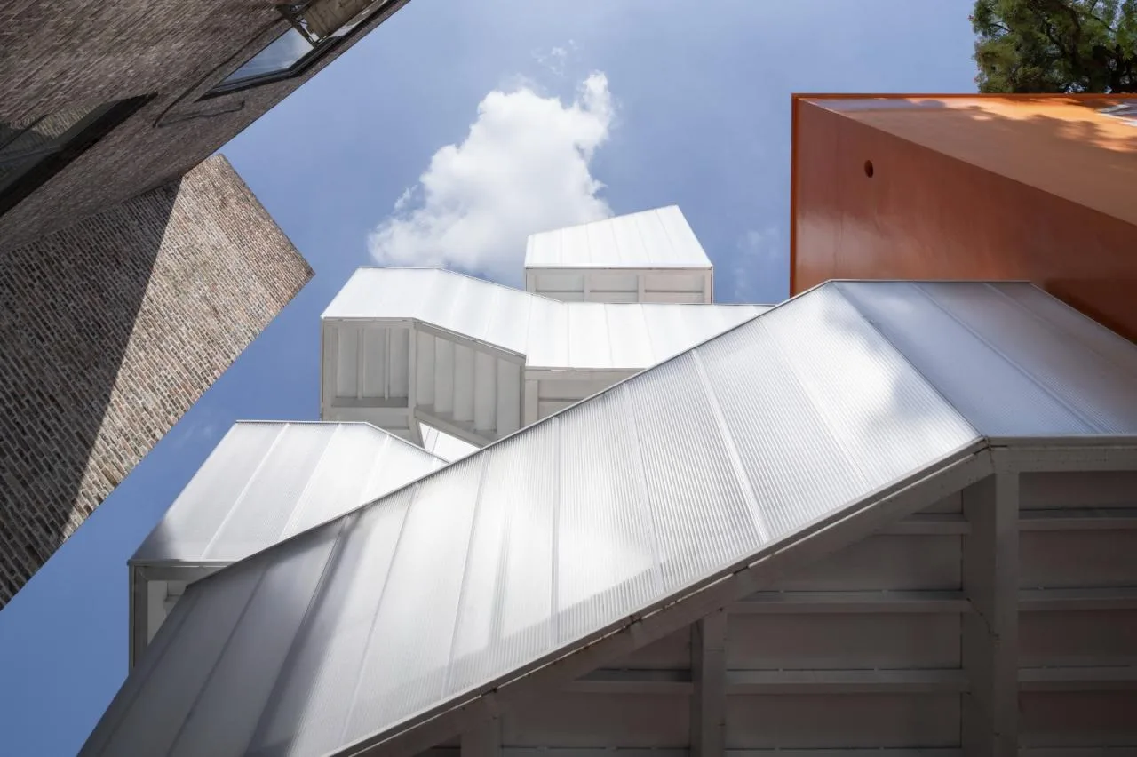 BIM Architecture | Orange Candy in the World of Industrial Heritage - Future House/Wutopia Lab