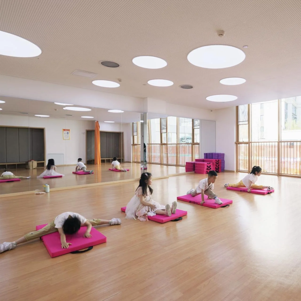 BIM architecture | This may be the ceiling of a small town kindergarten: Shaanxi Ankang High tech Fifth Kindergarten/UUA Architectural Firm