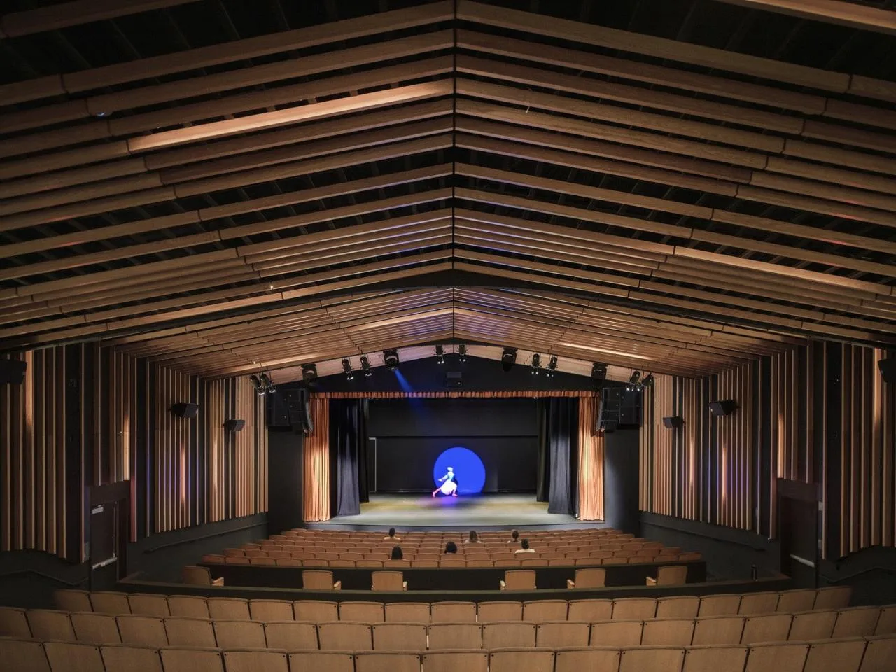 BIM Architecture | Gloria Kaufman Performing Arts Center/AUX Architecture
