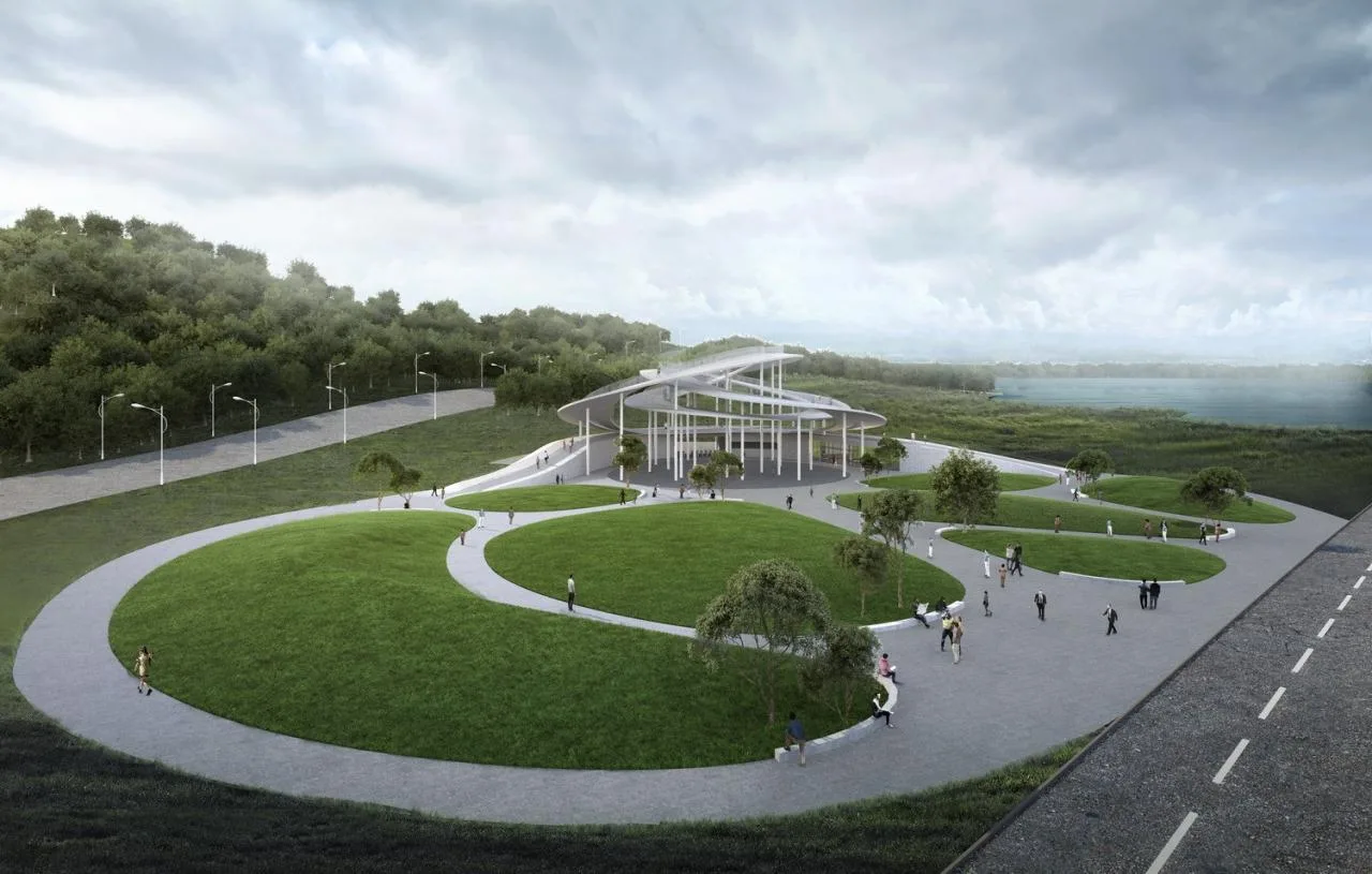 BIM Architecture | Yunzhu Lake Tourist Center/Diyoukuang Architectural Design Studio+Mystery House Design Studio