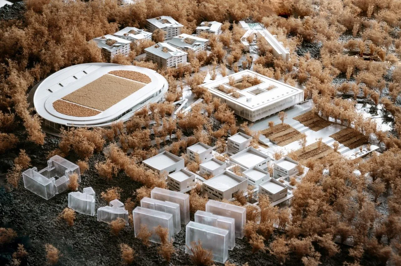 BIM Architecture | Shantou Preschool Vocational Education School/Timber Design