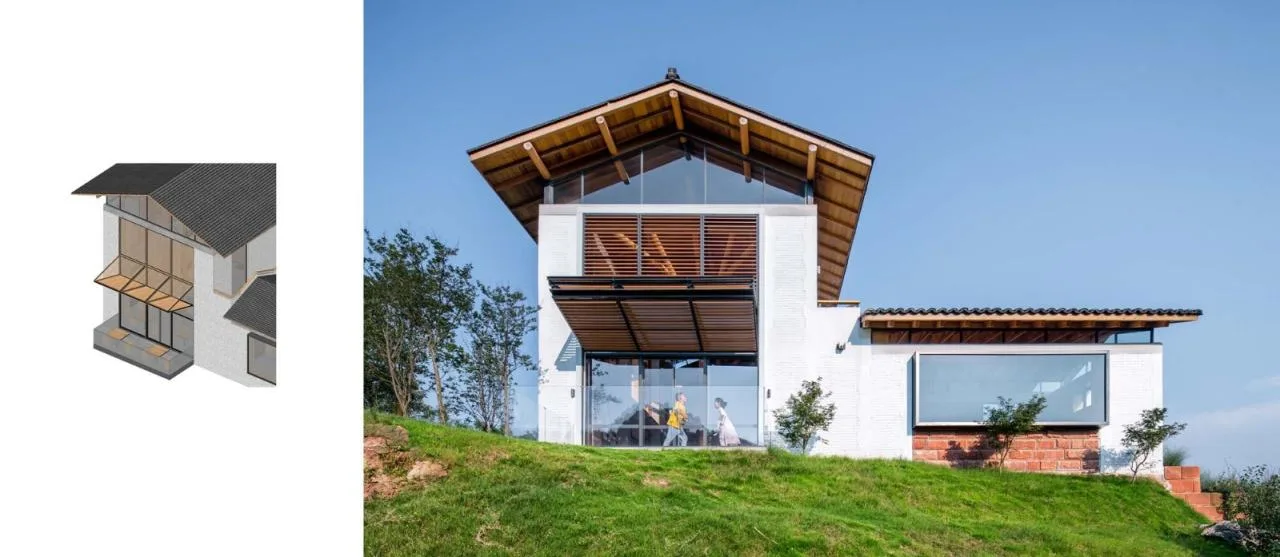 BIM Architecture | Anshi Rural Bookstore/Fengmao Architecture