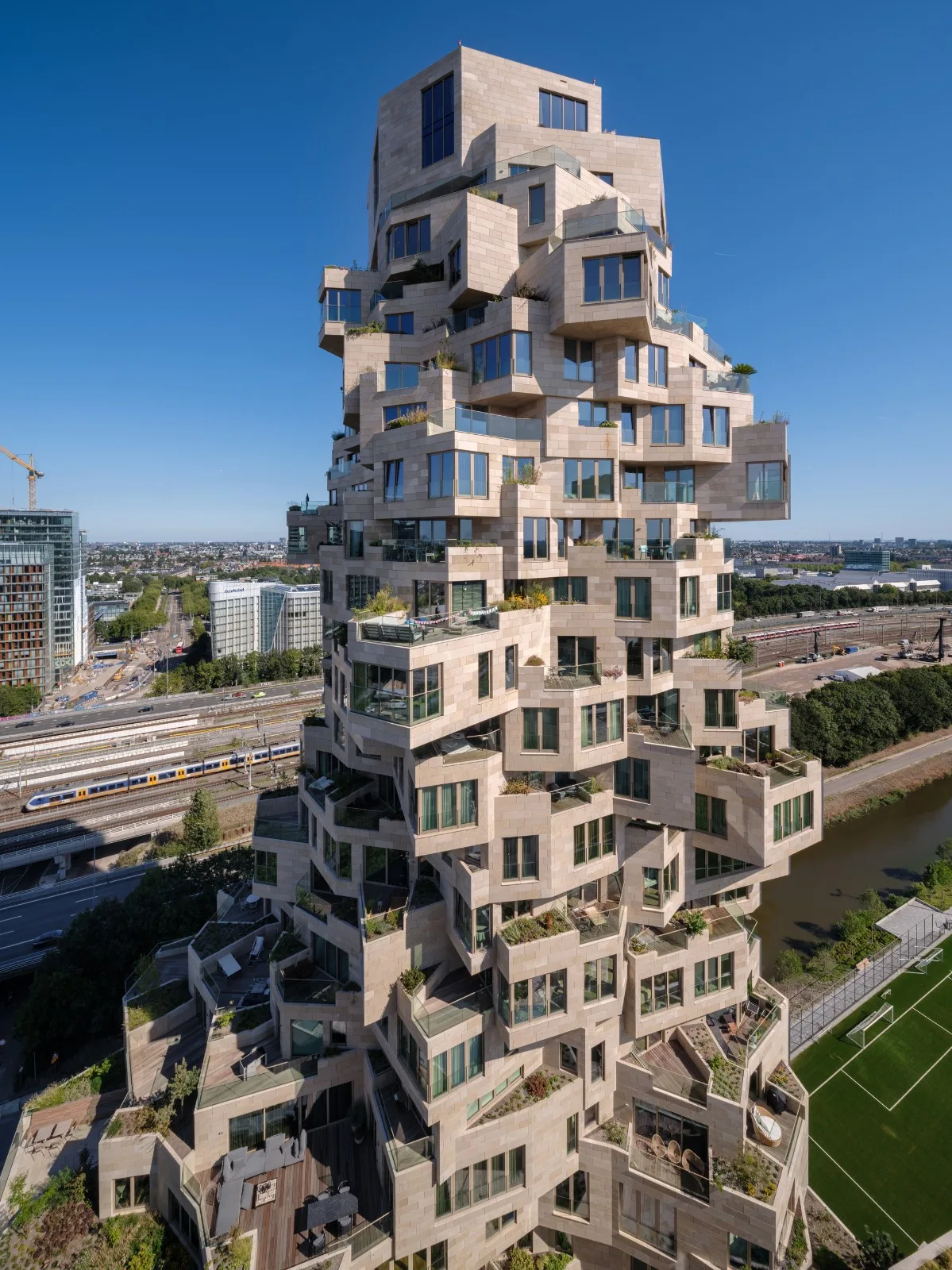 BIM Architecture | 'Valley' Tower Complex/MVRDV