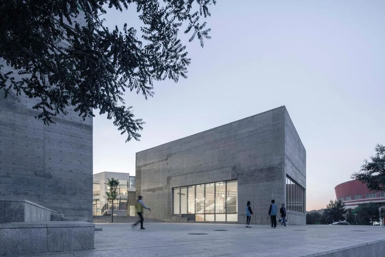 BIM Architecture | Youlan Middle School Graphic Art Comprehensive Building/WAU Architecture Firm
