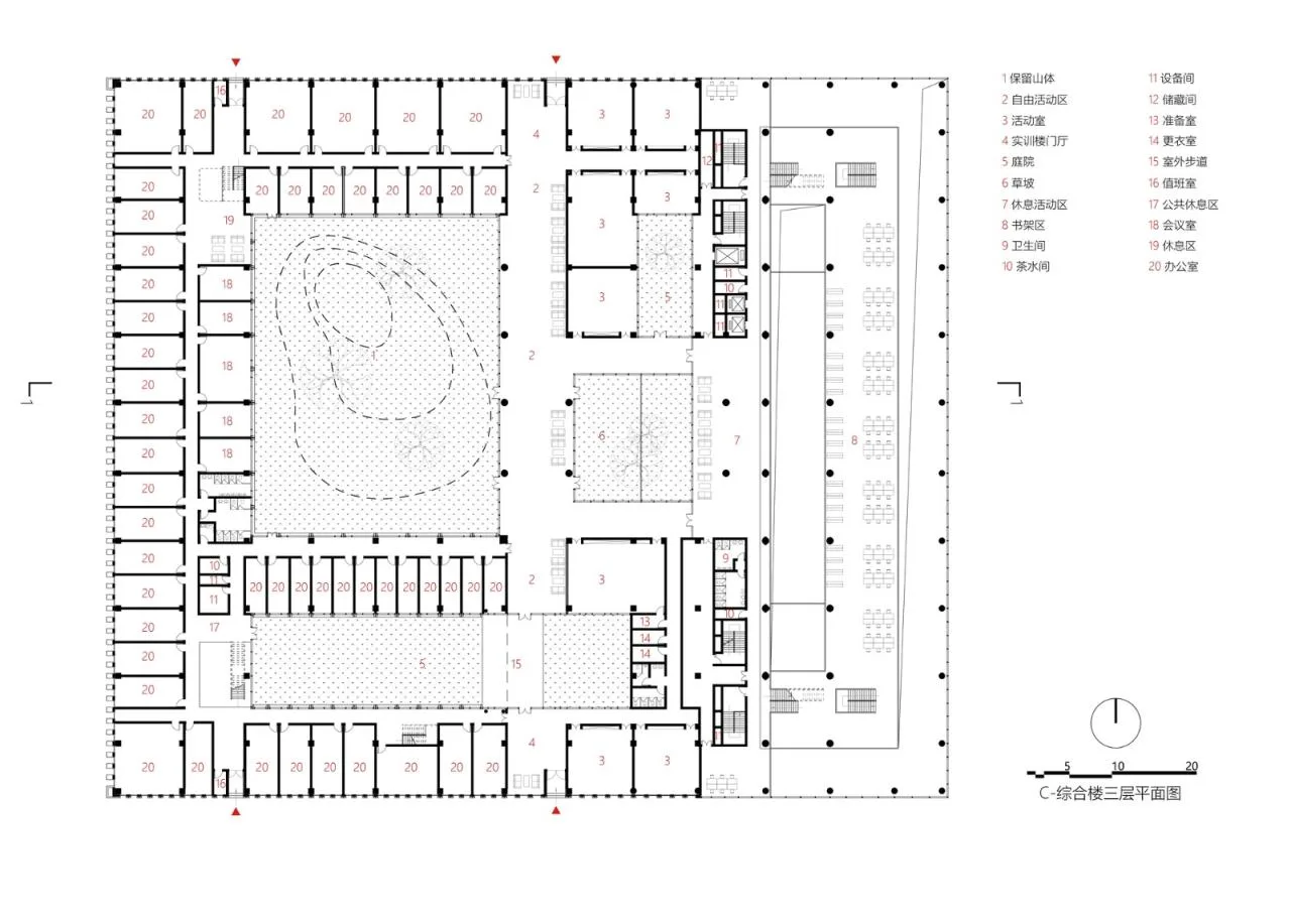 BIM Architecture | Shantou Preschool Vocational Education School/Timber Design