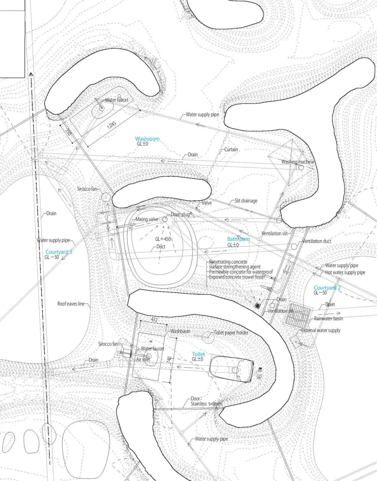 BIM Architecture | Maison Owl for Residential and Restaurant/Shunya Ishigami Architectural Firm
