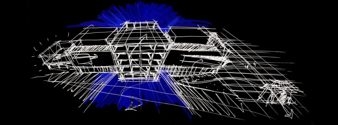 BIM Architecture | Youth Power Center: A young force is about to strike, Beijing! /The box faces outward