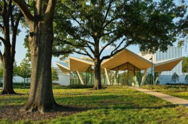 BIM Architecture and Folded Roof Design: Arkansas Museum of Art Opening Soon by Studio Gang-BIM WORLD