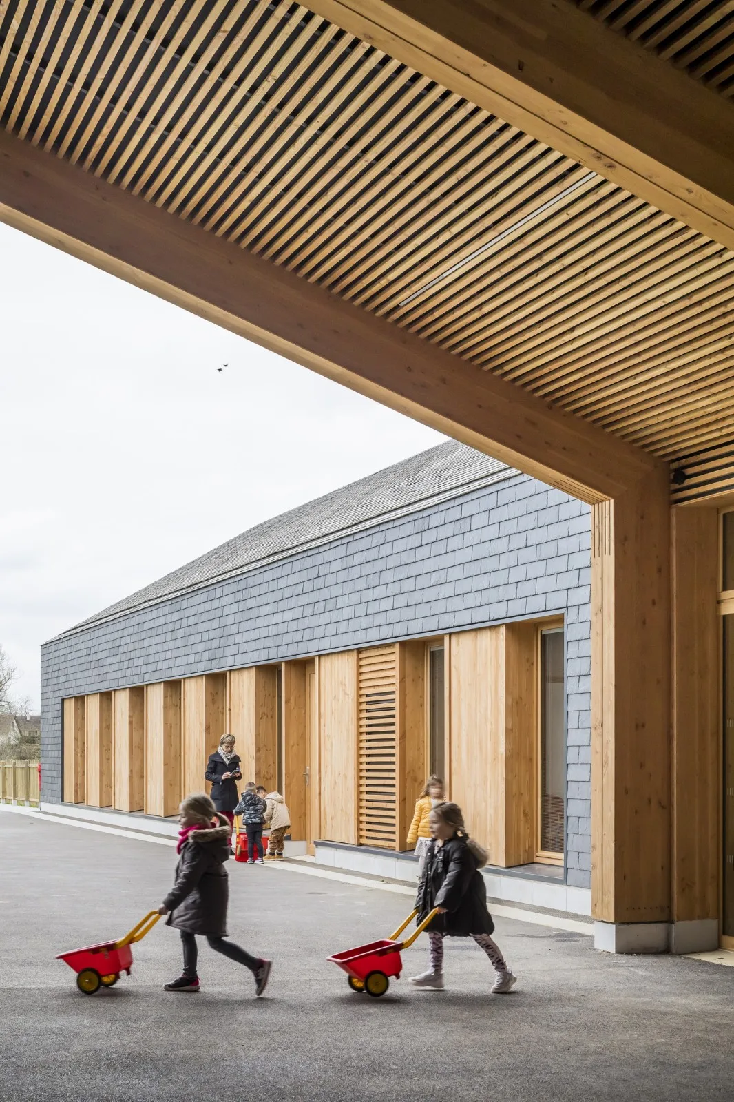 BIM Architecture | Les Coteaux Fleuris School/HEMAA Architects+Hester Oyon