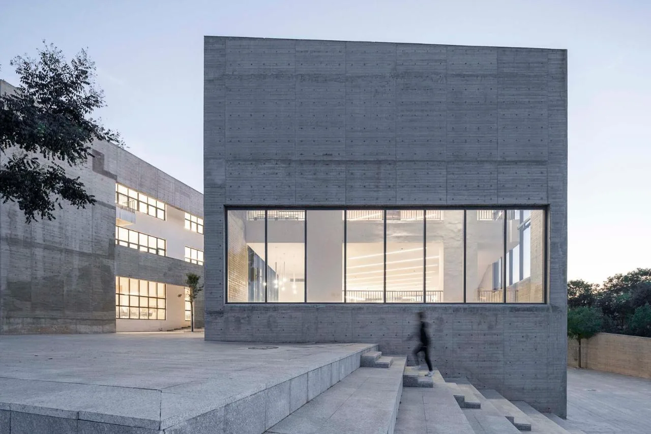 BIM Architecture | Youlan Middle School Graphic Art Comprehensive Building/WAU Architecture Firm